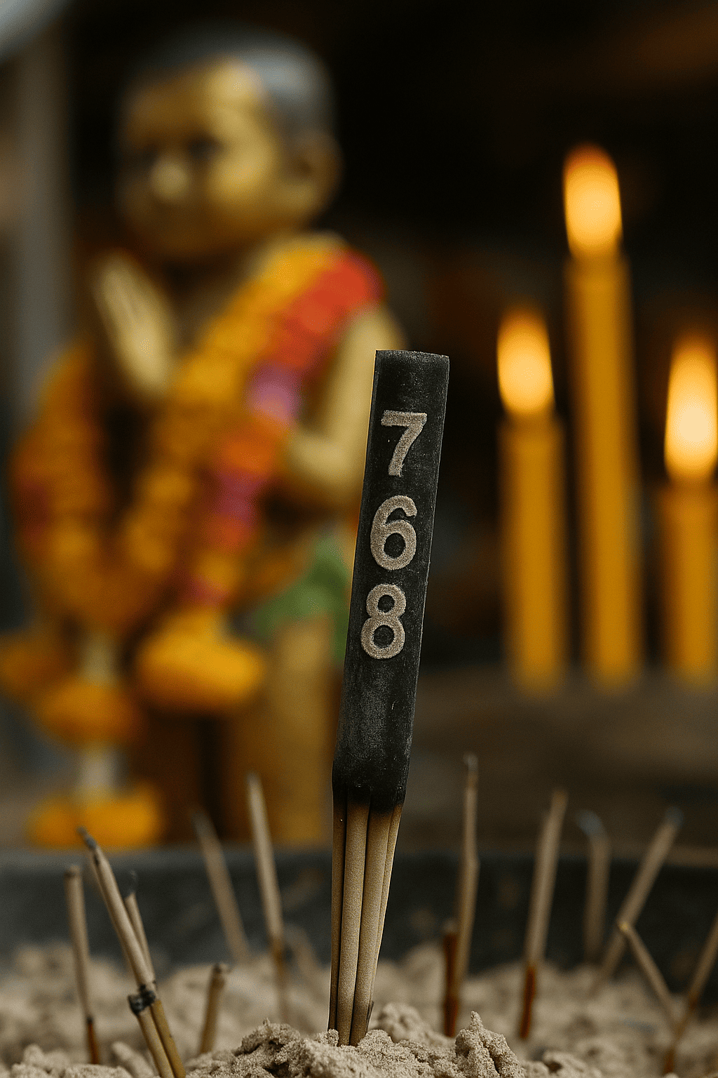 เลขเด็ดจากธูปเสี่ยงทาย
