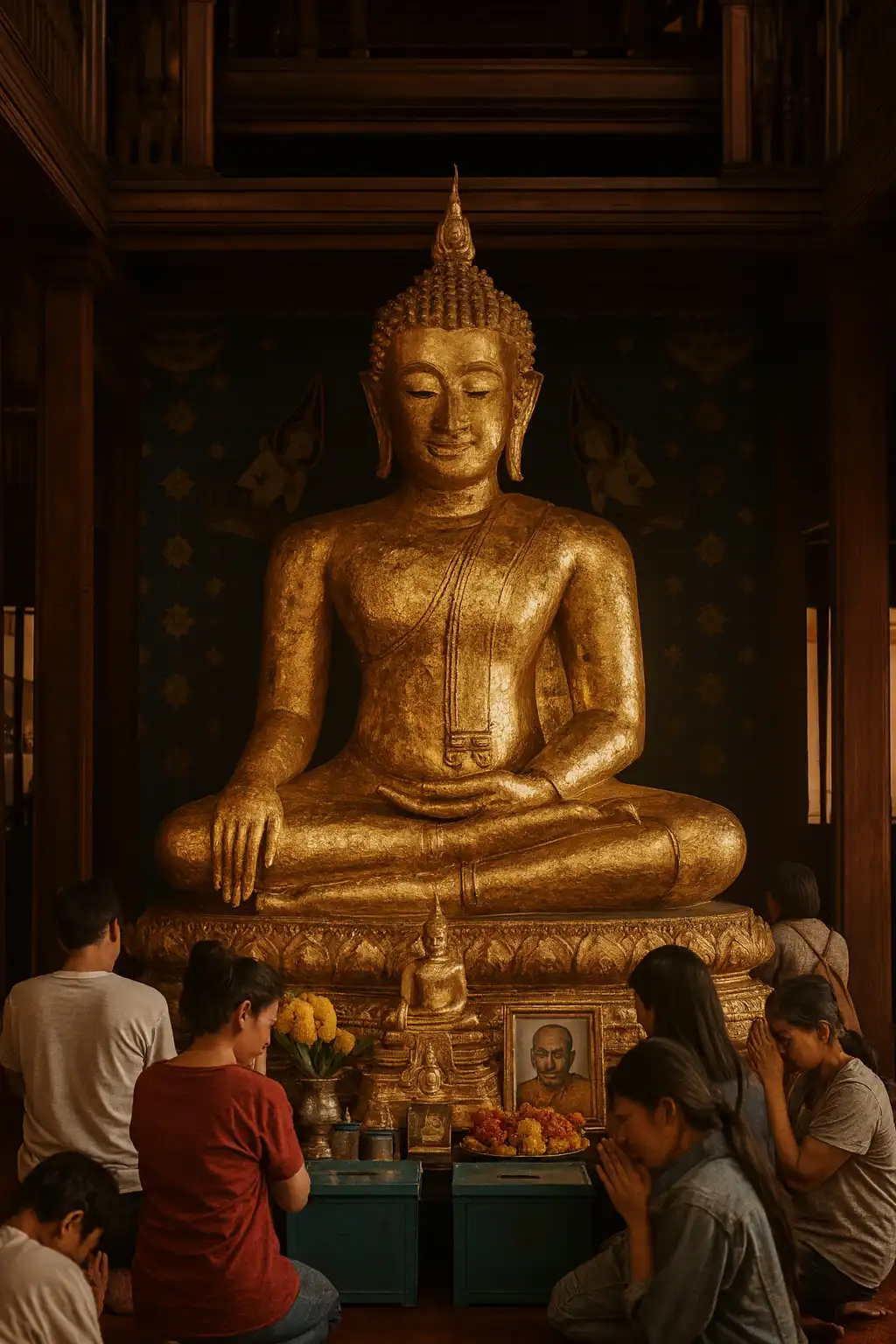 หลวงพ่อเงินปิดทององค์ใหญ่