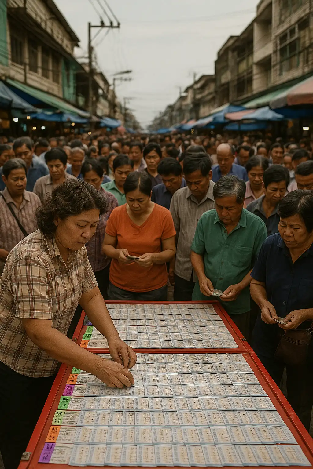 100 แผงลอตเตอรี่ในสุพรรณบุรี