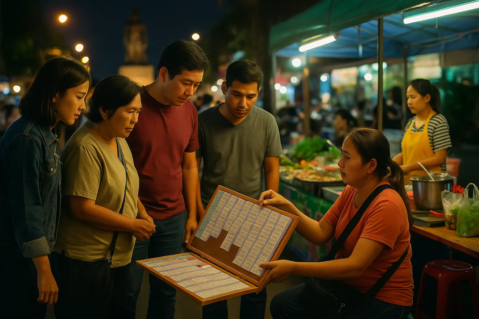 เลขดัง เมืองบุรีรัมย์ตลาดและเสียงชาวบ้าน