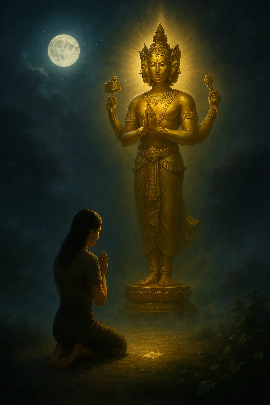 ถูกรางวัลที่ 5 เล่าฝันเห็นท้าวมหาพรหมก่อนหน้า