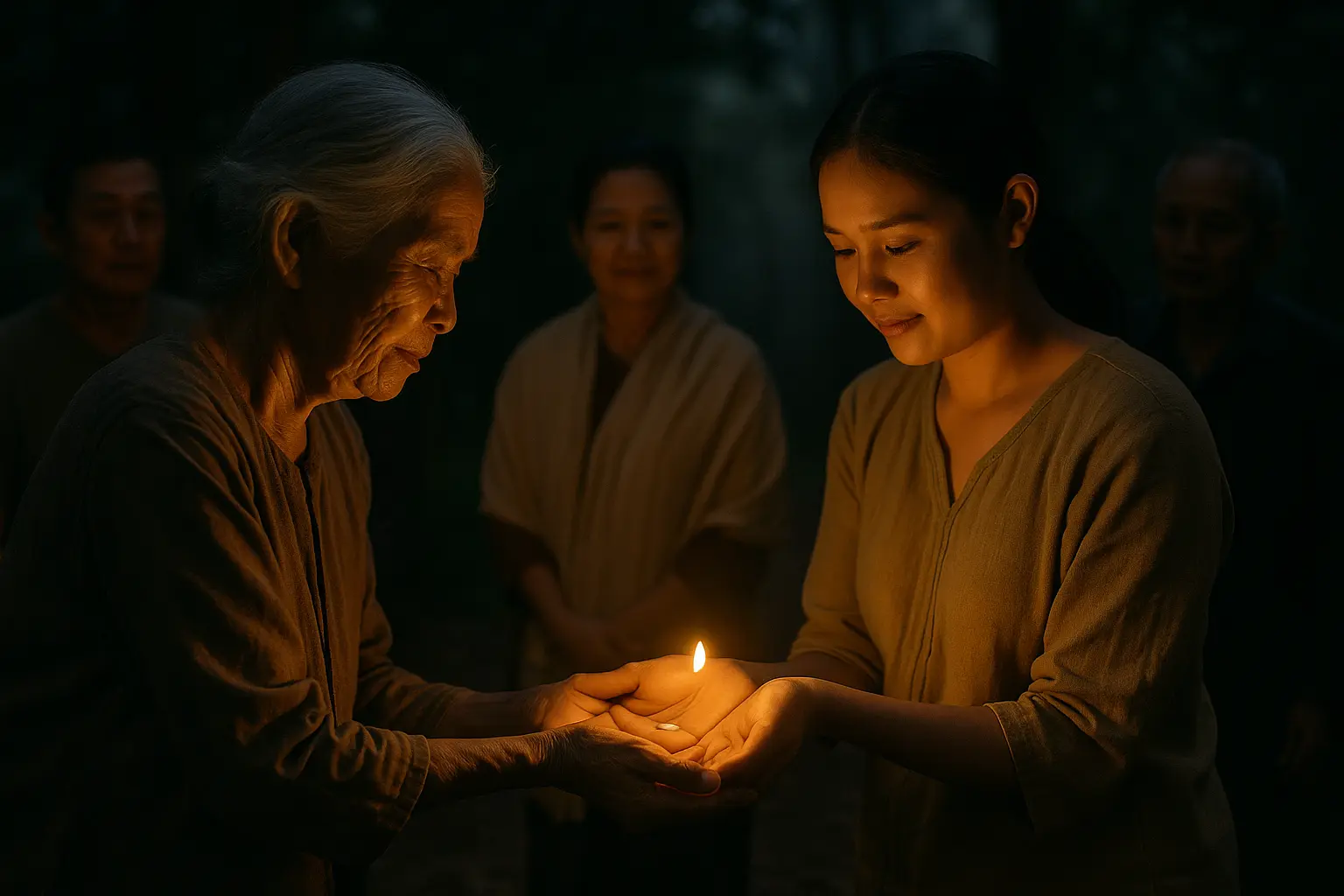 ถูกหวยเพราะเมล็ดข้าว ความฝันในคืนนั้น