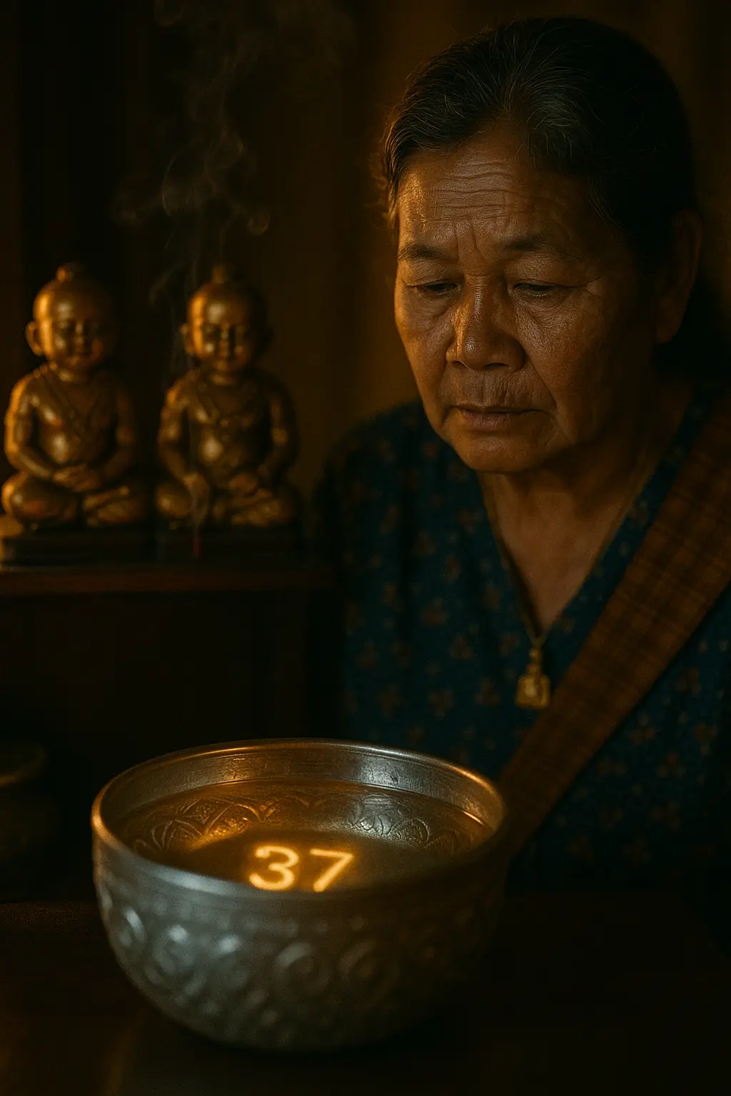 แม่ค้าแตงไทยบูชารักยม ถูกหวยทั้งลาว