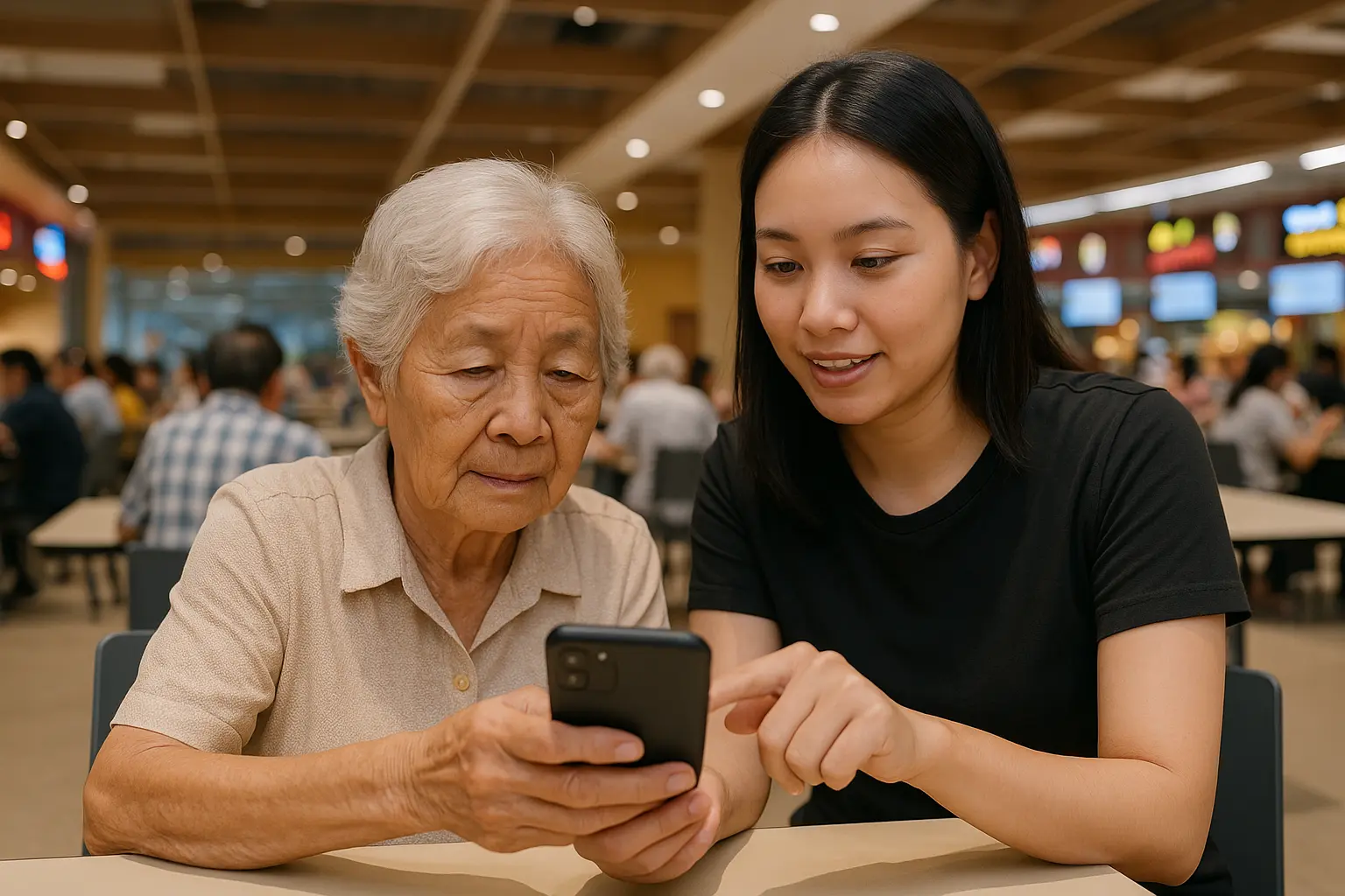 สาวน้ำหนึ่งช่วยคุณป้าใช้คนละครึ่ง สุดท้ายได้โชค