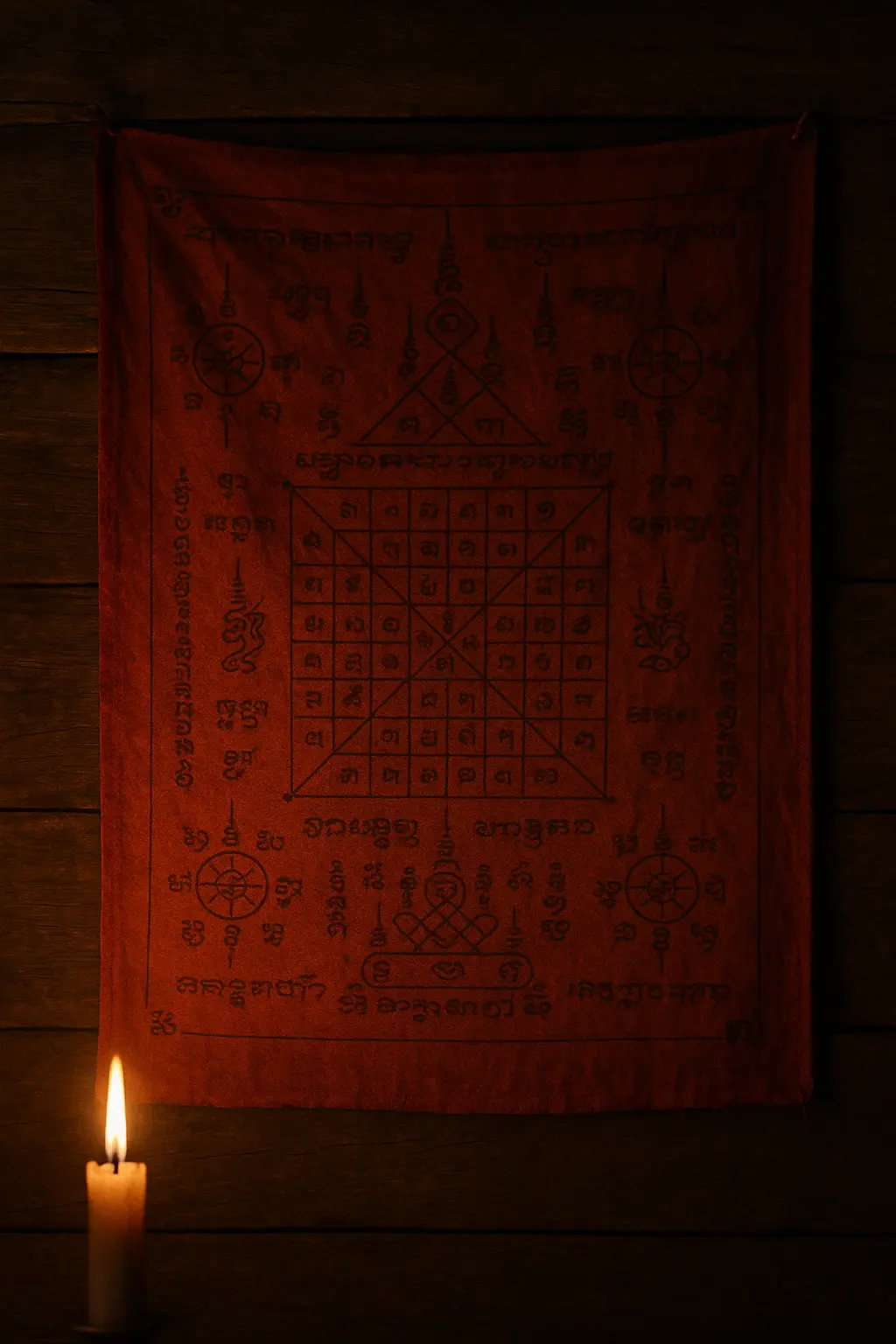 ผ้ายันต์รุ่นปลุกเสกปีนี้ที่ว่ากันว่าแรง