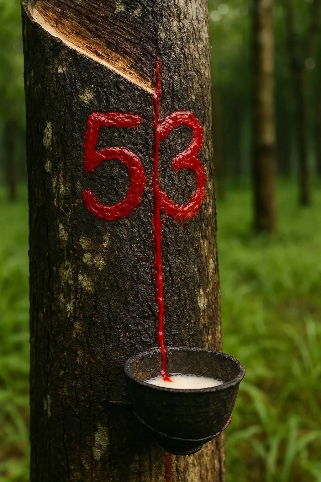 ความเชื่อที่บอกต่อกันมาของคนกรีดยาง