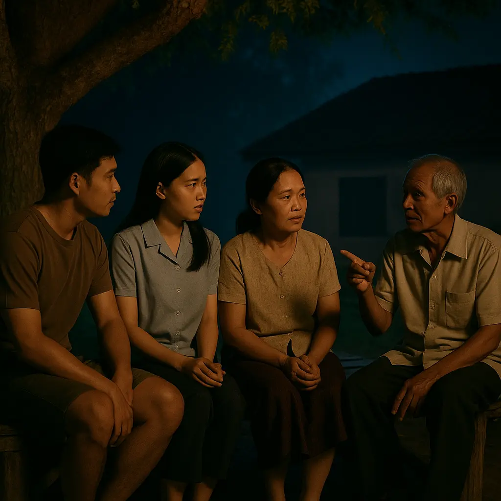 คืนที่ทั้งครอบครัวฝันเห็นโรงศพร่วมกัน