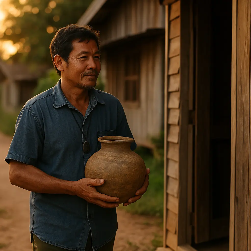 ความรู้สึกที่เหมือนมีใครบางคนยื่นสิ่งสำคัญให้