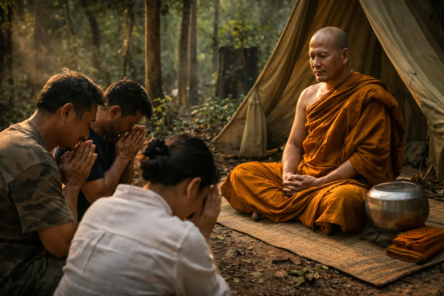 คำทักของพระธุดงค์