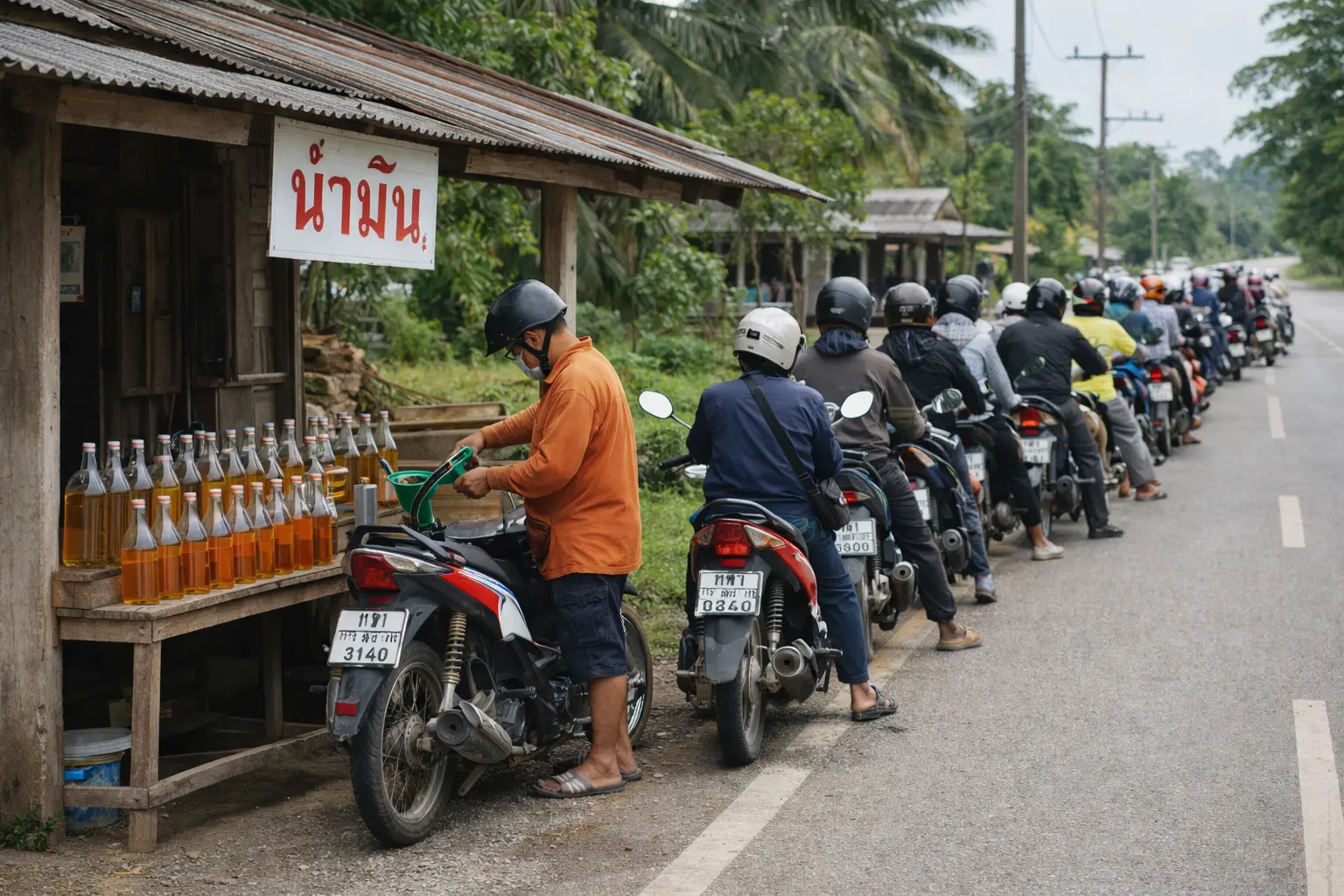 เหตุการณ์น้ำมันที่ทำให้เธอเริ่มกังวล