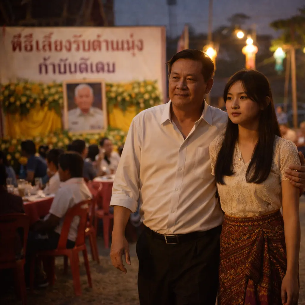 พ่อเลี้ยงแสงคำและสาวลาว