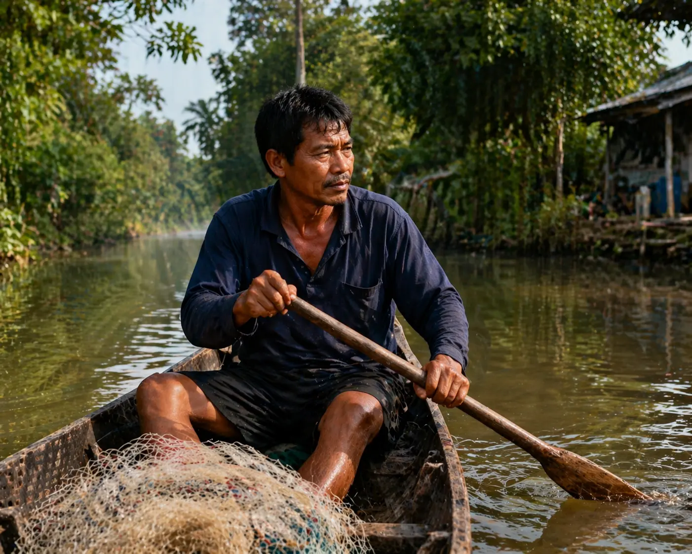 ชายหาปลา