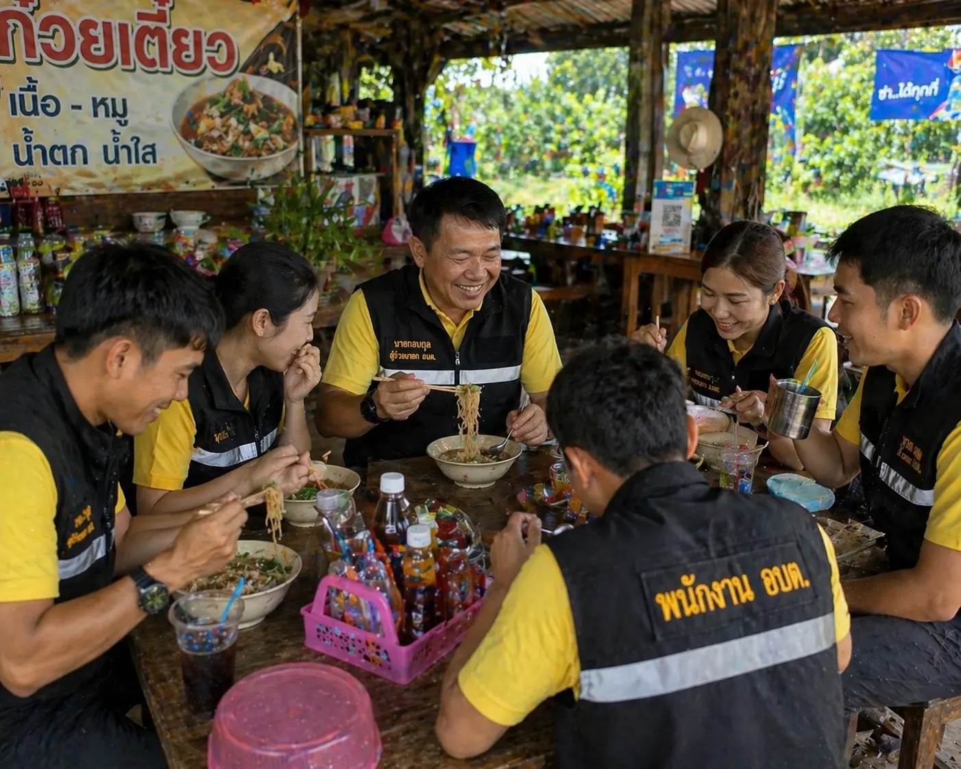 ร้านก๋วยเตี๋ยวรสเด็ดประจำตำบล