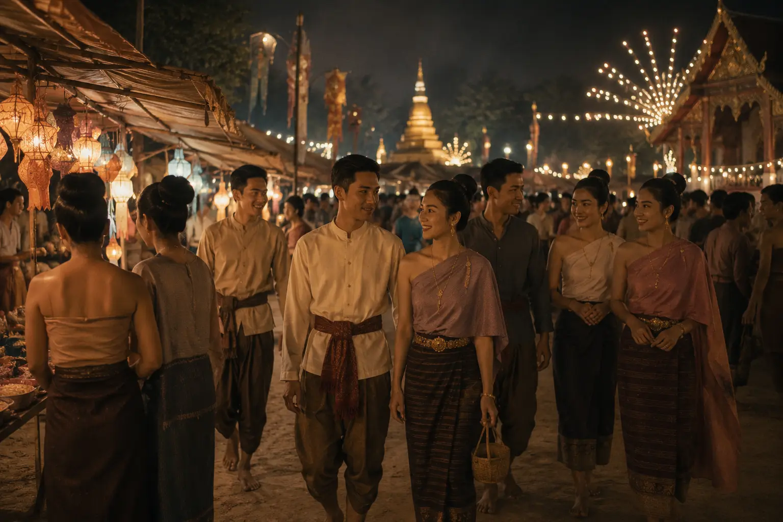 หนุ่มสาวและงานวัด