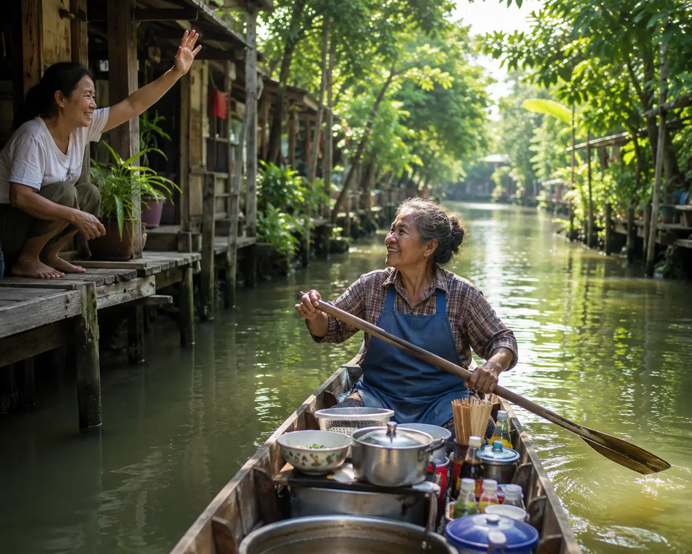 แม่ค้าก๋วยเตี๋ยวเรือ