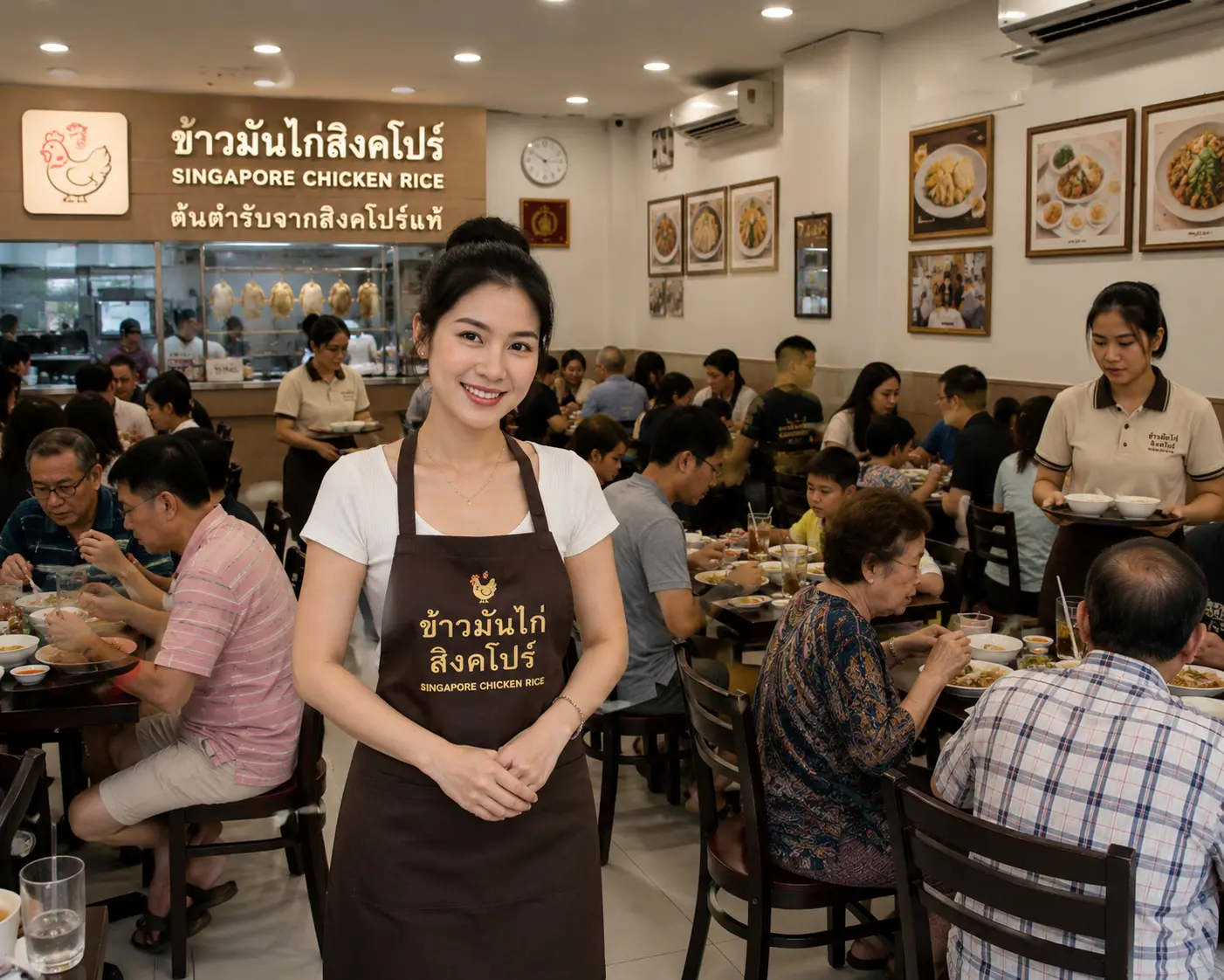 ร้านข้าวมันไก่สิงคโปร์เจ้าแรกในไทย