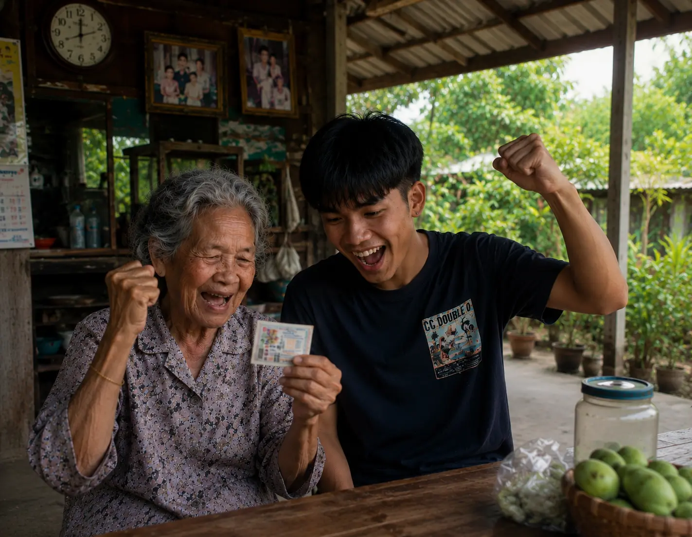หลังประกาศผลหวย