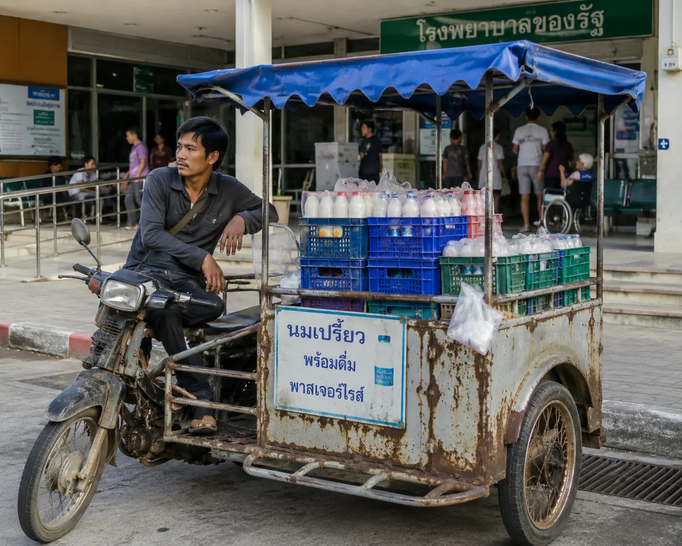 เรื่องเล่านมเปรี้ยวจากหน้ารพ.