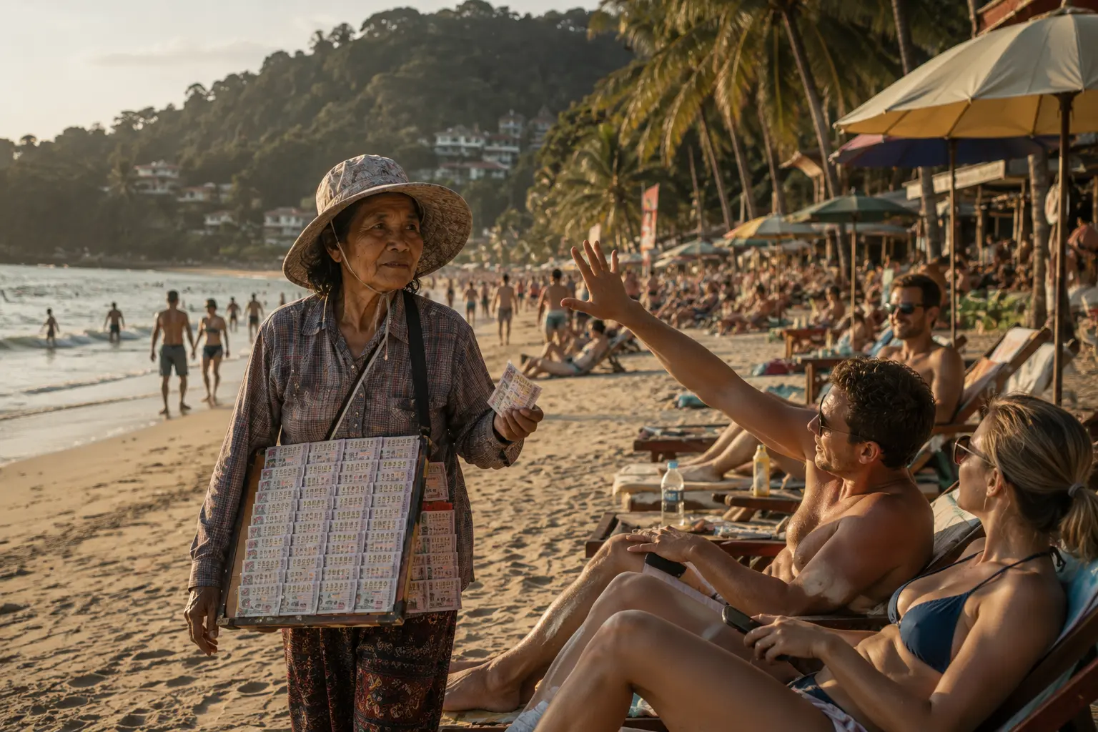 จากชายหาดสู่การเดินทางกลับบ้าน