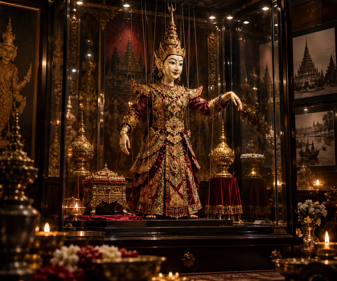 คนไทยเชื่อว่าหุ่นกระบอกพม่า “พารวย”