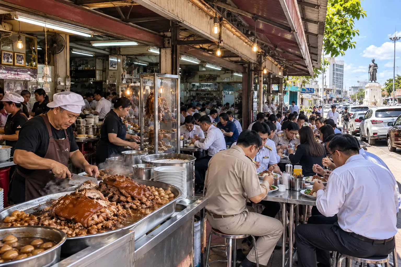 ร้านข้าวขาหมูรสเด็ด30ปี