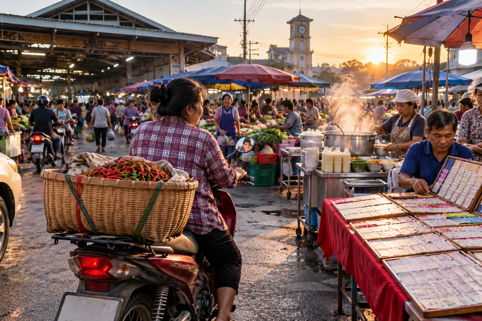 ตลาดสดเมืองอุทัยธานี