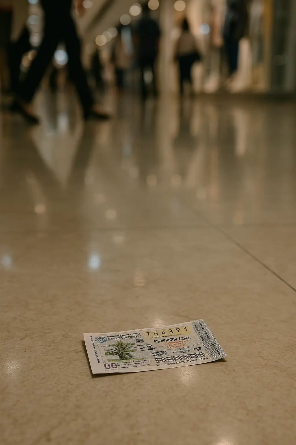 เจอลอตเตอรี่ตก