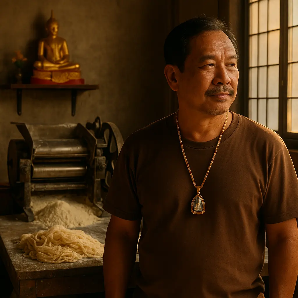 พระผงแม่ชีบุญเรือนให้โชค