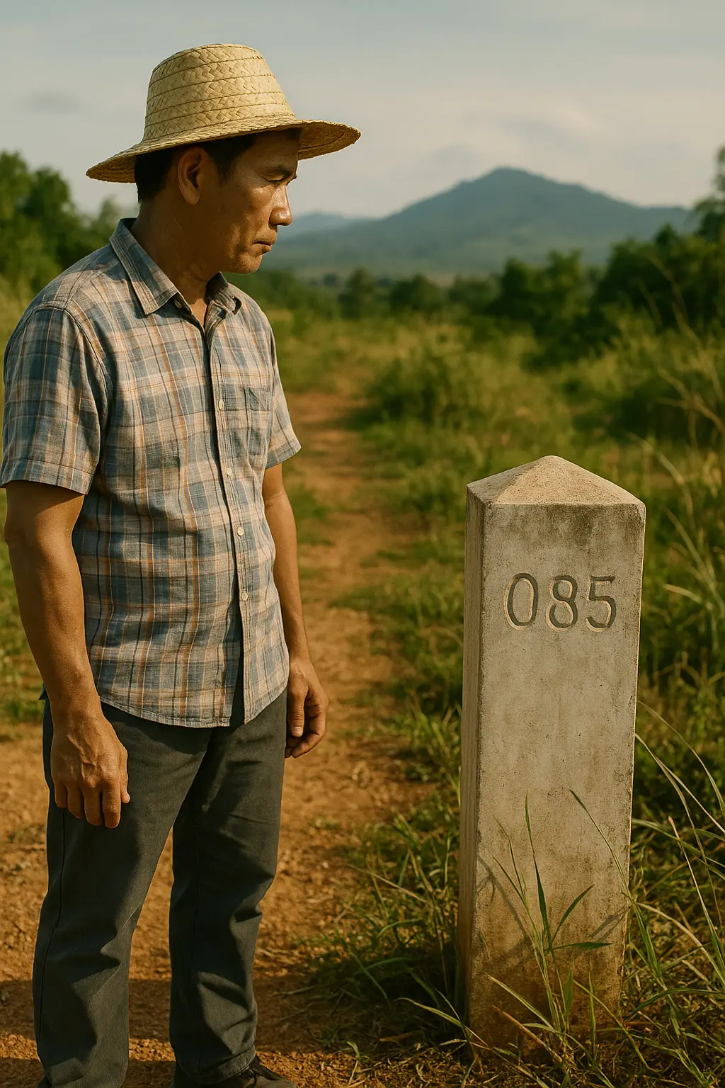 ถูกหวยเพราะหลักเขตแดน