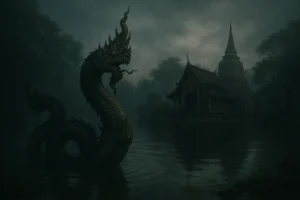 โชคปังโชคใหญ่แห่งบึงท้ายวัดตำนานศาลพญานาค