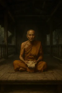 ฝันเห็นพระธุดงให้โชค และของลึกลับยื่นให้พร้อมตัวเลขสองตัวอย่างประหลาด