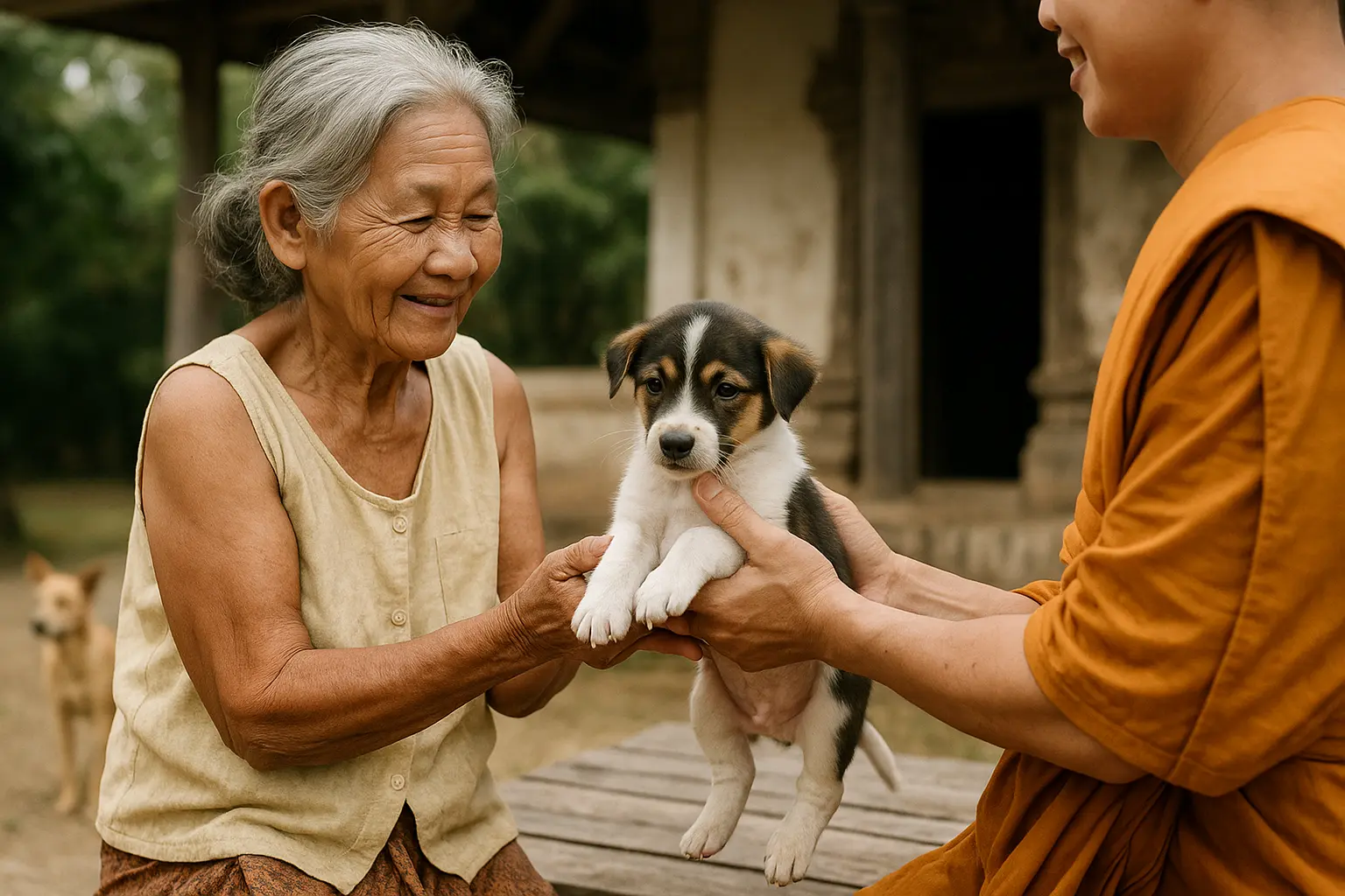 เลี้ยงสุนัขจรจัดรับโชค