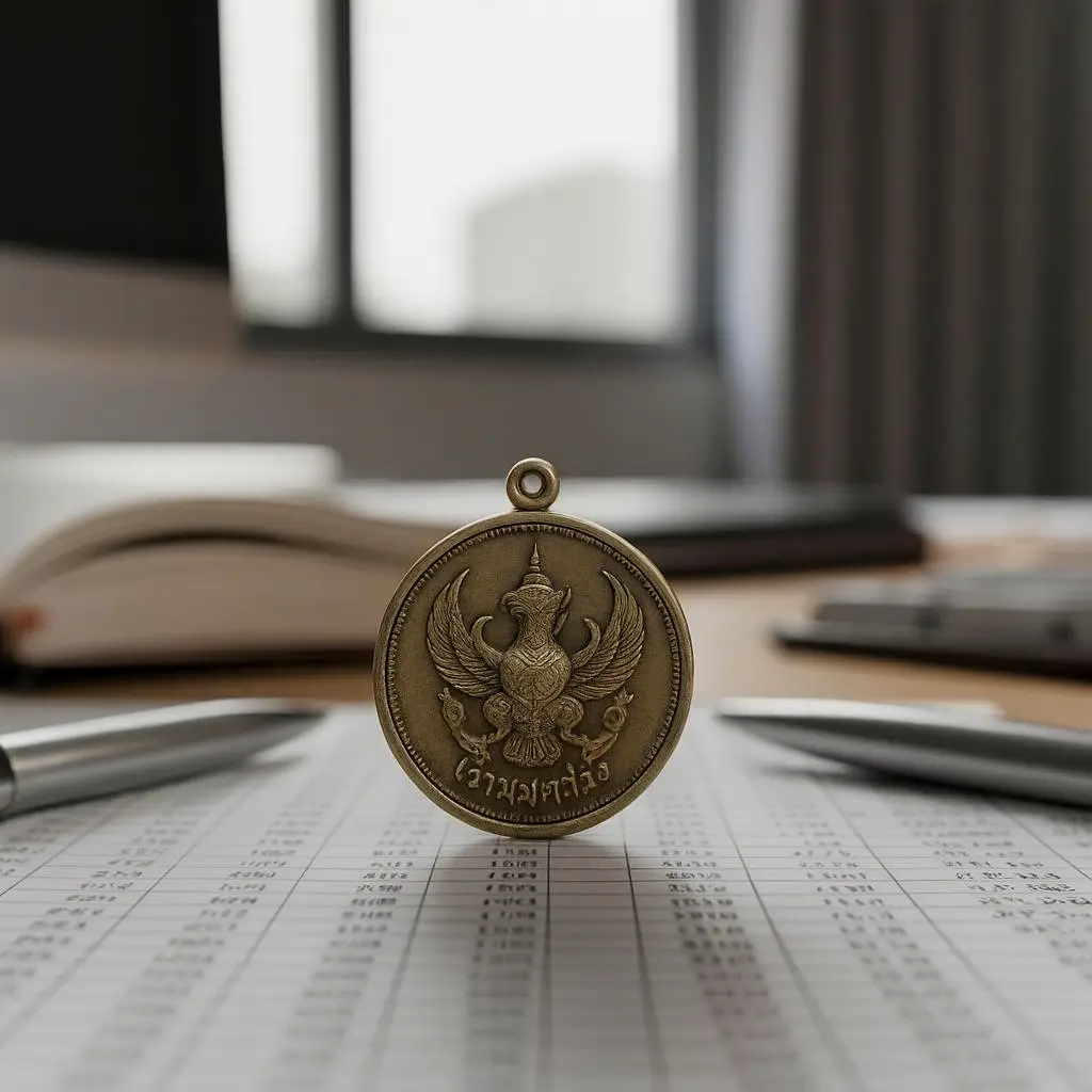 เหรียญพญาครุฑให้โชค