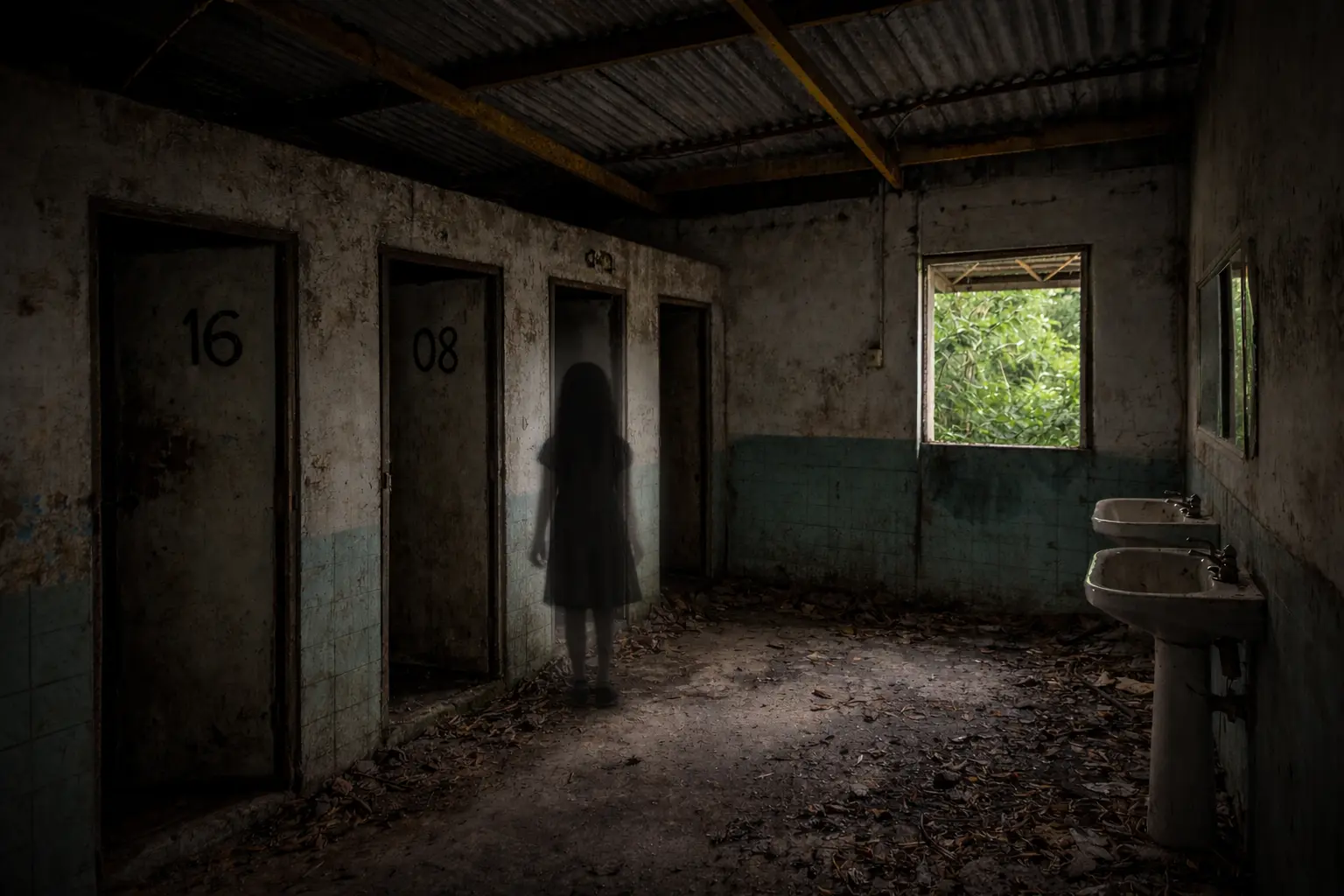 ผีห้องน้ำเก่าโรงเรียน