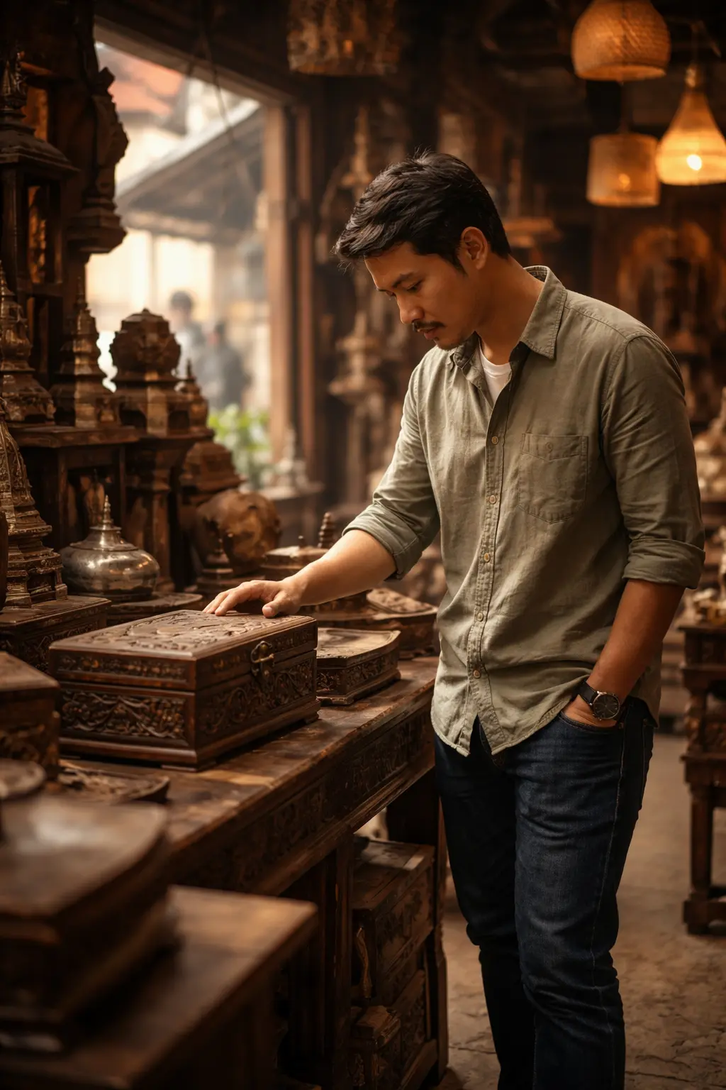 กล่องเครื่องหอมให้โชค