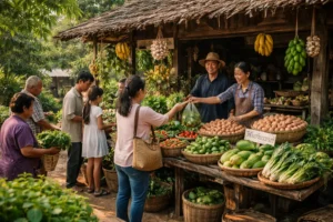 เกษตรกรไม่หวั่นสงคราม เลือกพึ่งตนเองโดยอาศัยชุมชนเป็นพลังที่แข็งแกร่ง