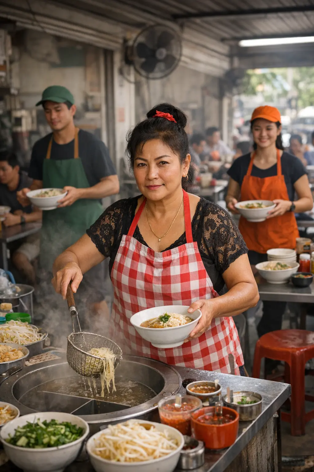 แม่ค้าก๋วยเตี๋ยวถูกหวย