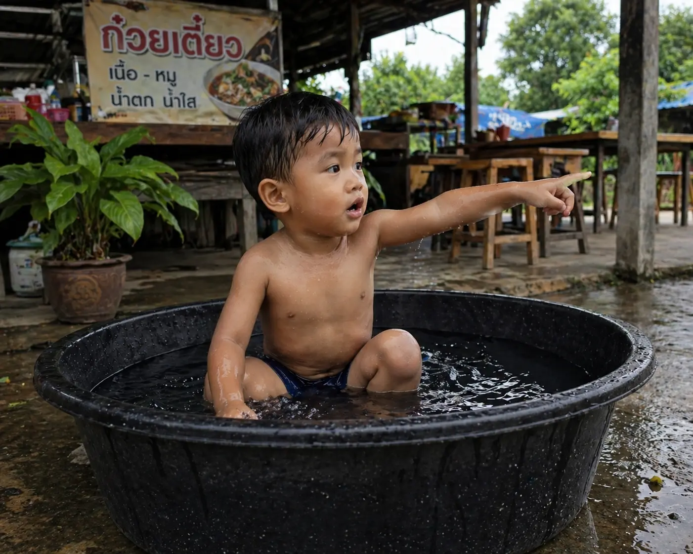 เด็กทักฝนตกแปลก