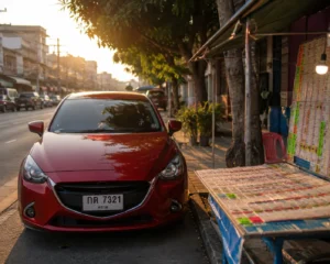 เลขทะเบียนรถเช่า รถเช่าท่องเที่ยวจังหวัดตราด ณ เกาะช้างให้โชค