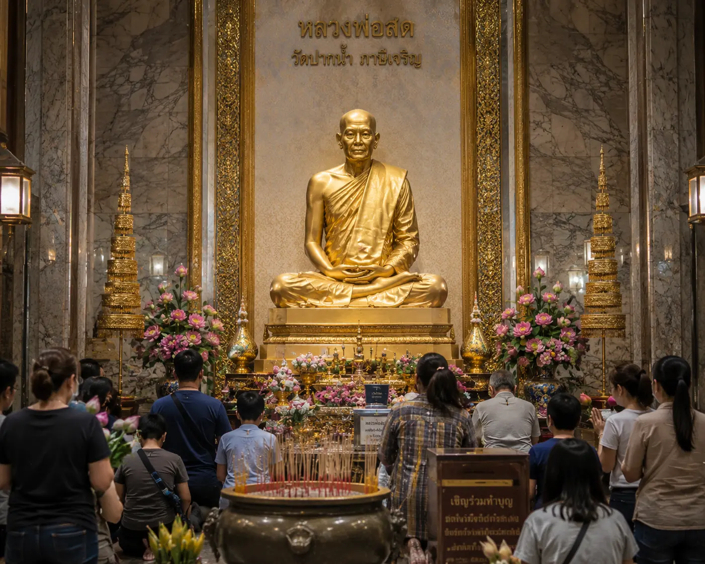 หลวงพ่อสดนำพา