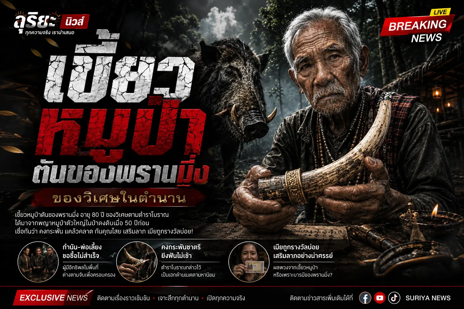 ตำนานเขี้ยวหมูป่าตัน