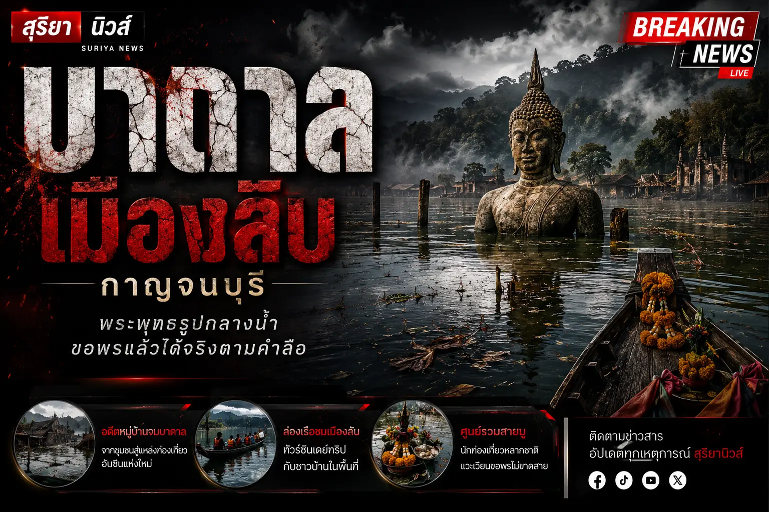 พระพุทธรูปกลางน้ำ