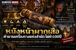 ลาภลอยตะกรุดหนังเสือ ตะกรุดหนังหน้าผากเสือ ของสำนักไผ่ดำ100ปี ที่มีดีกรีเครื่องรางของขลัง 1 ใน ตะกรุดยอดนิยมของนักสะสม