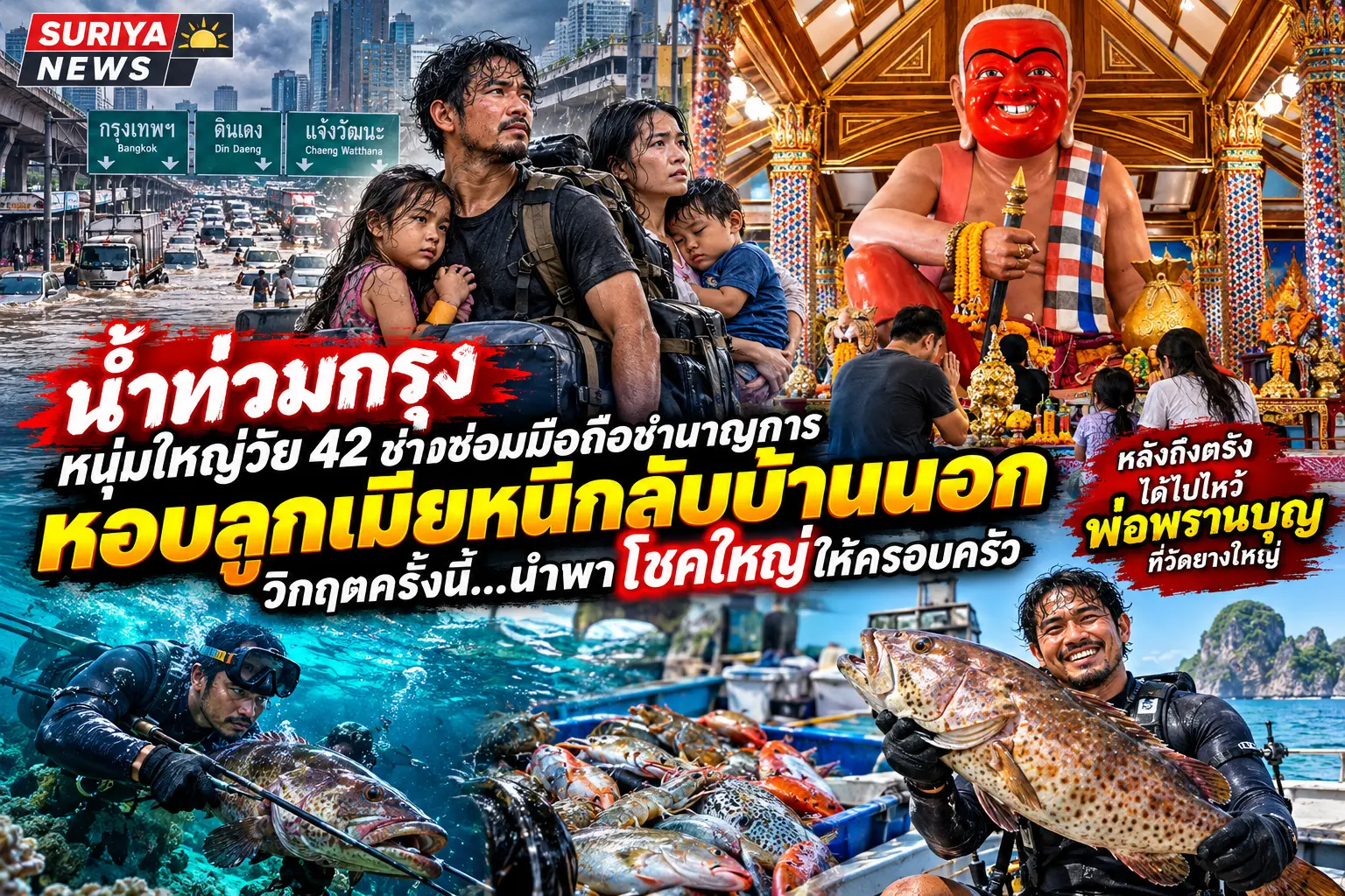 น้ำท่วมกรุงพลิกชีวิต