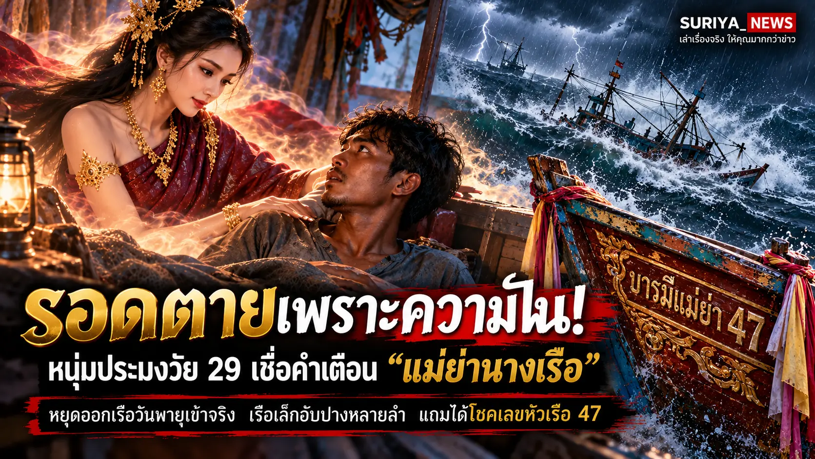 ฝันแปลกแม่ย่านางเรือ