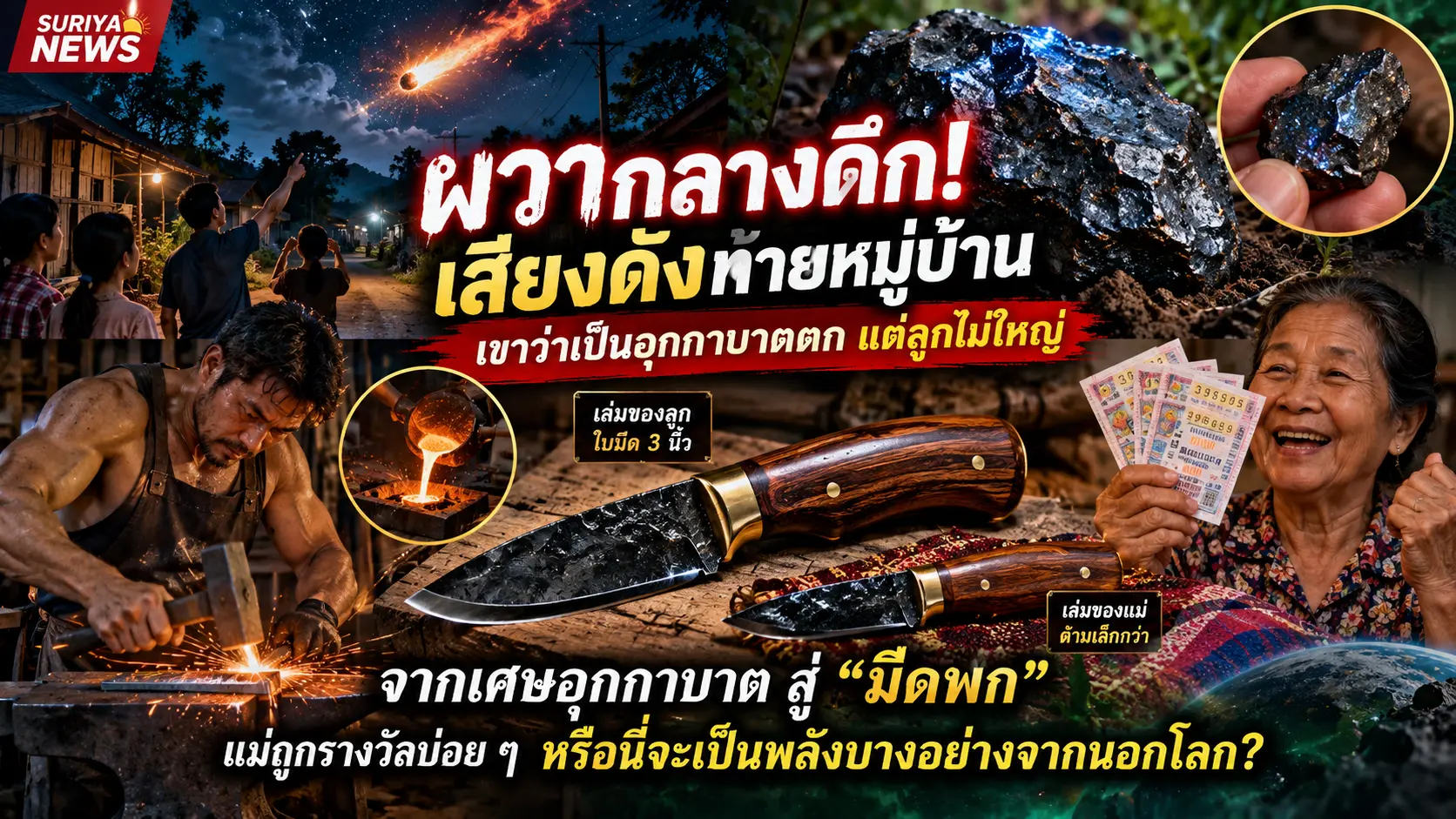 เศษอุกกาบาตให้โชค