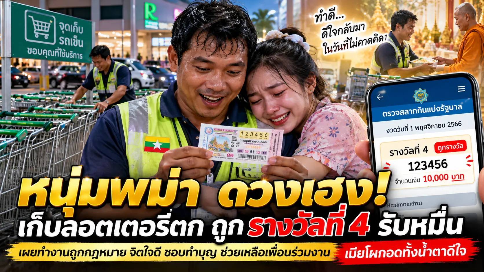 เก็บลอตเตอรี่ตกรวย